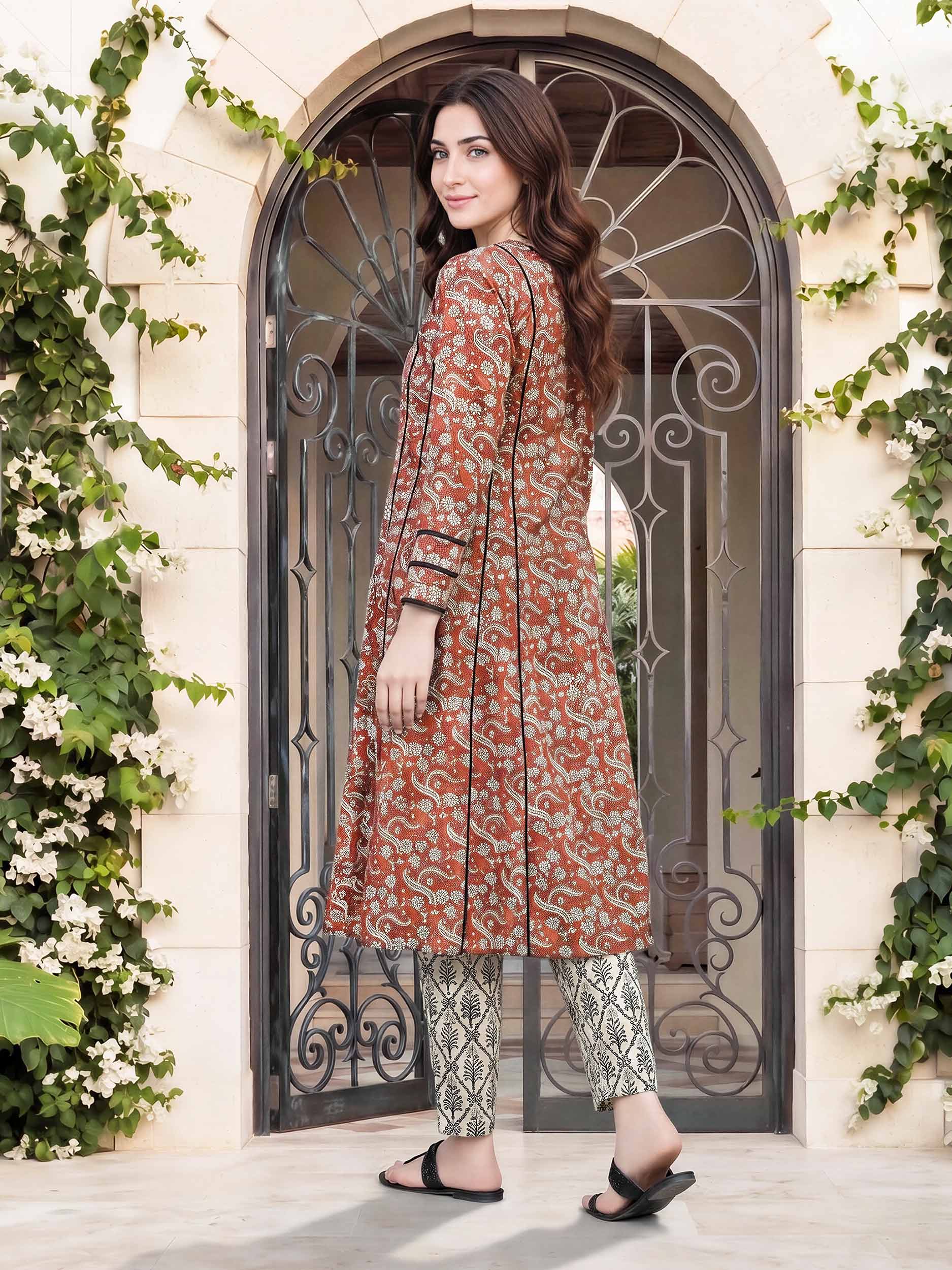 2 Piece Lawn Suit (Pret)