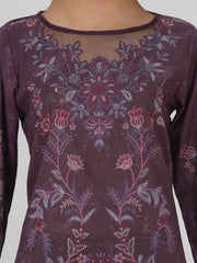 3 Piece Lawn Suit- Embroidered (Pret)