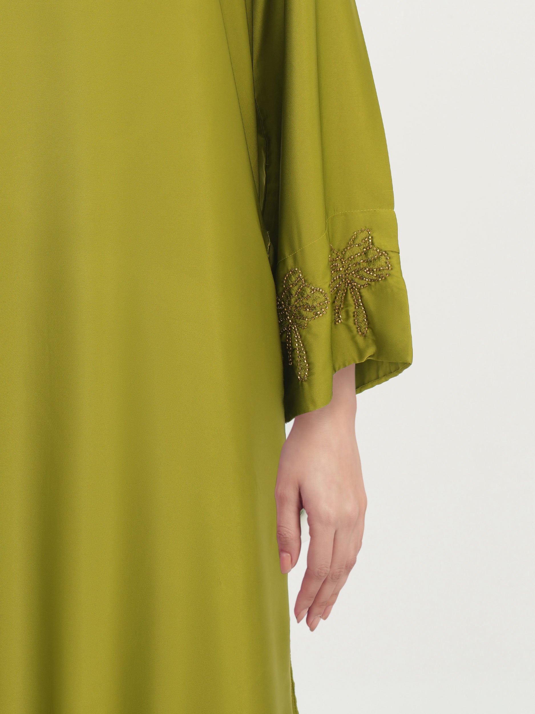 2 Piece Silk Suit- Embellished (Pret)