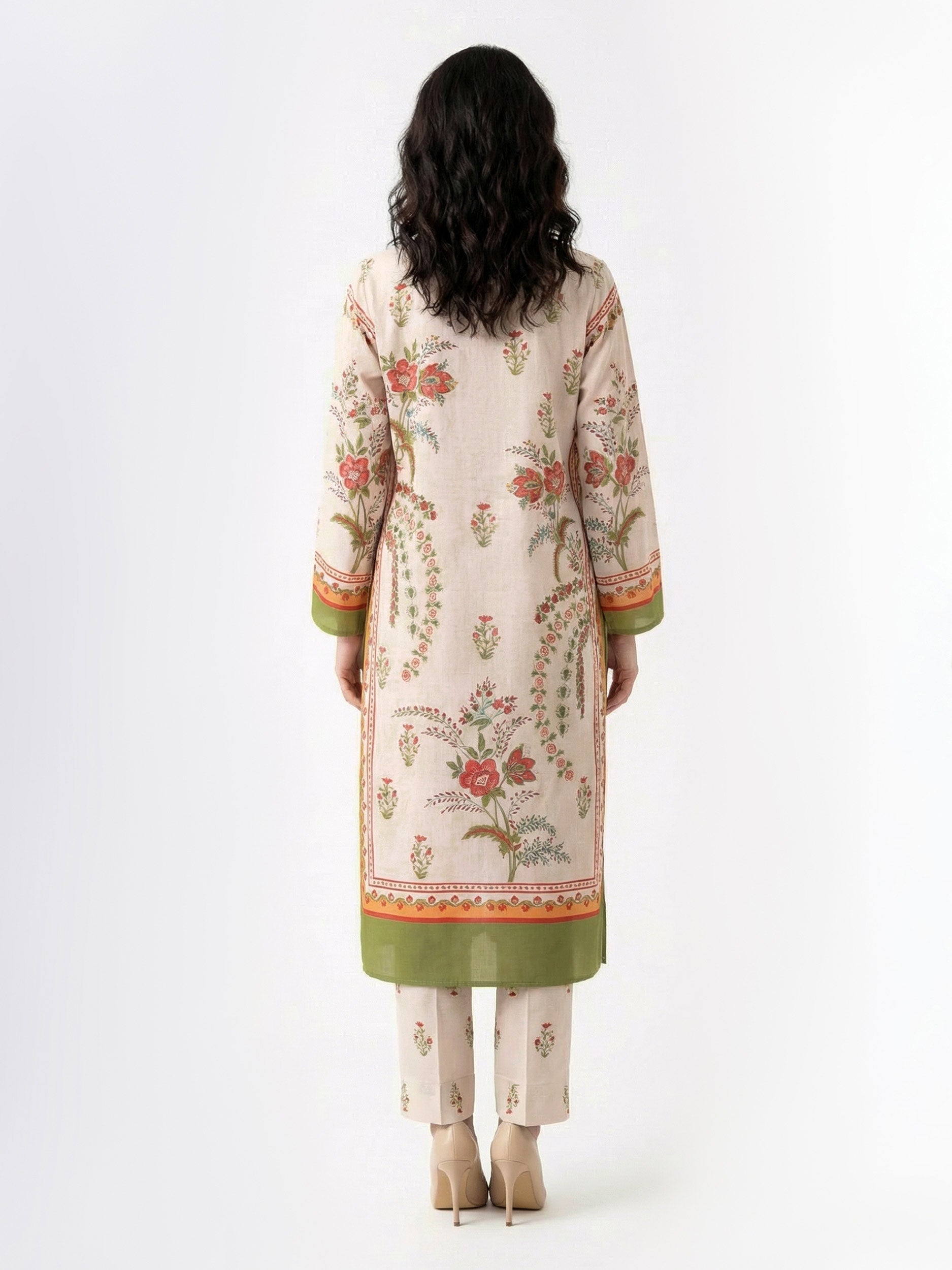 2 Piece Silk Suit (Pret)