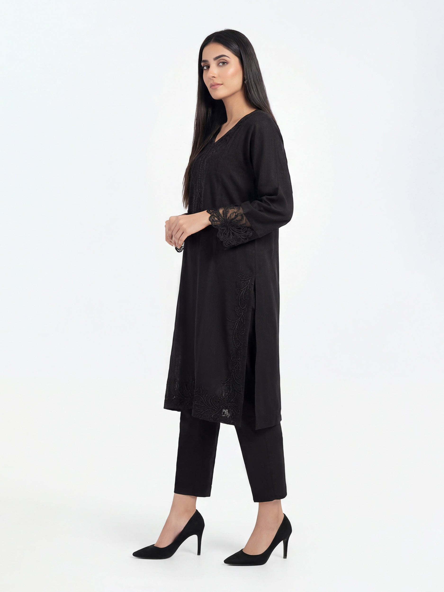 Yarn Dyed Shirt-Embroidered (Pret)