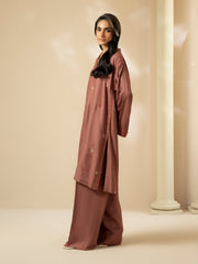 2 Piece Crepe Suit-Embroidered (Pret)