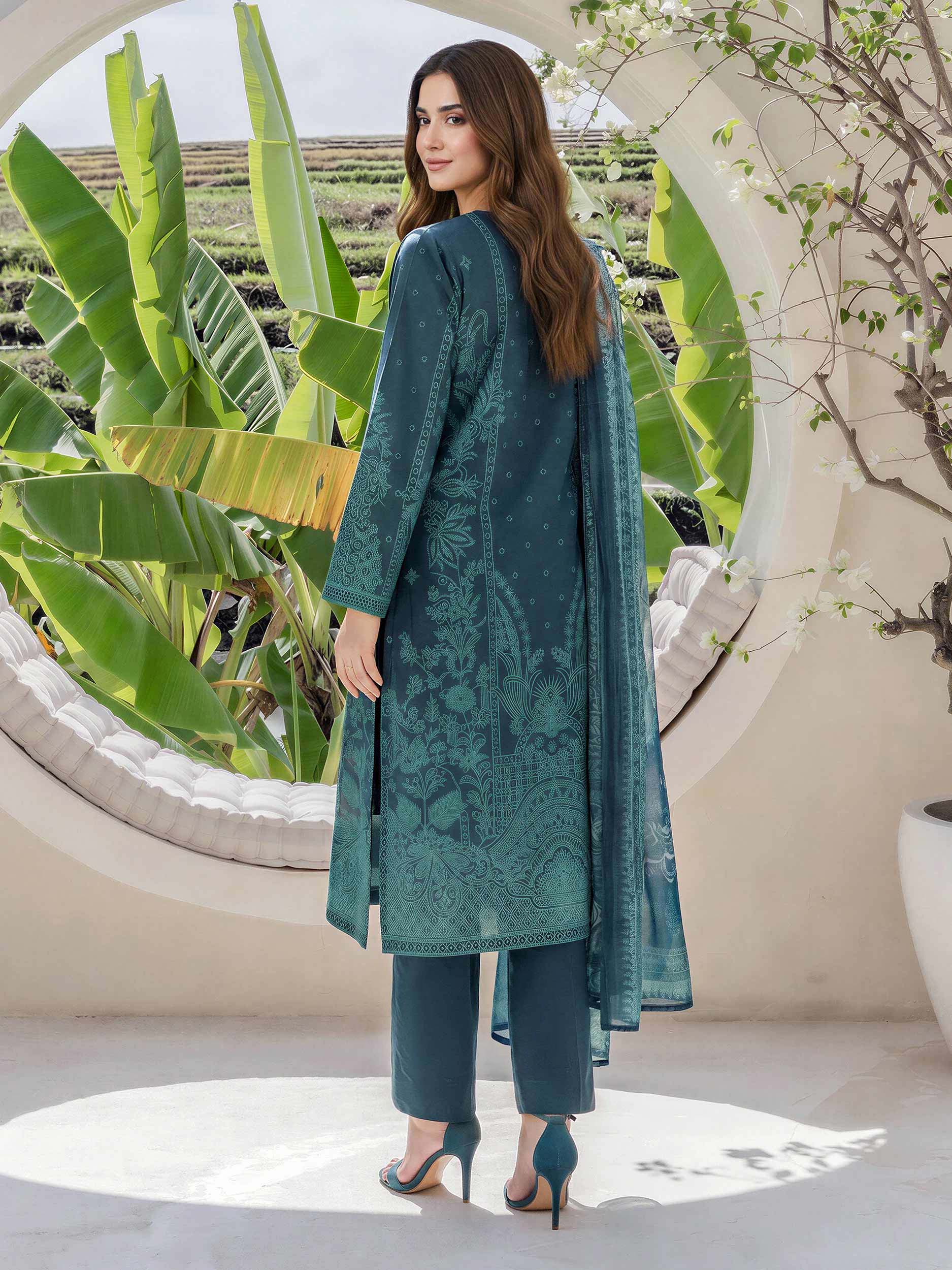 3 Piece Lawn Suit (Pret)
