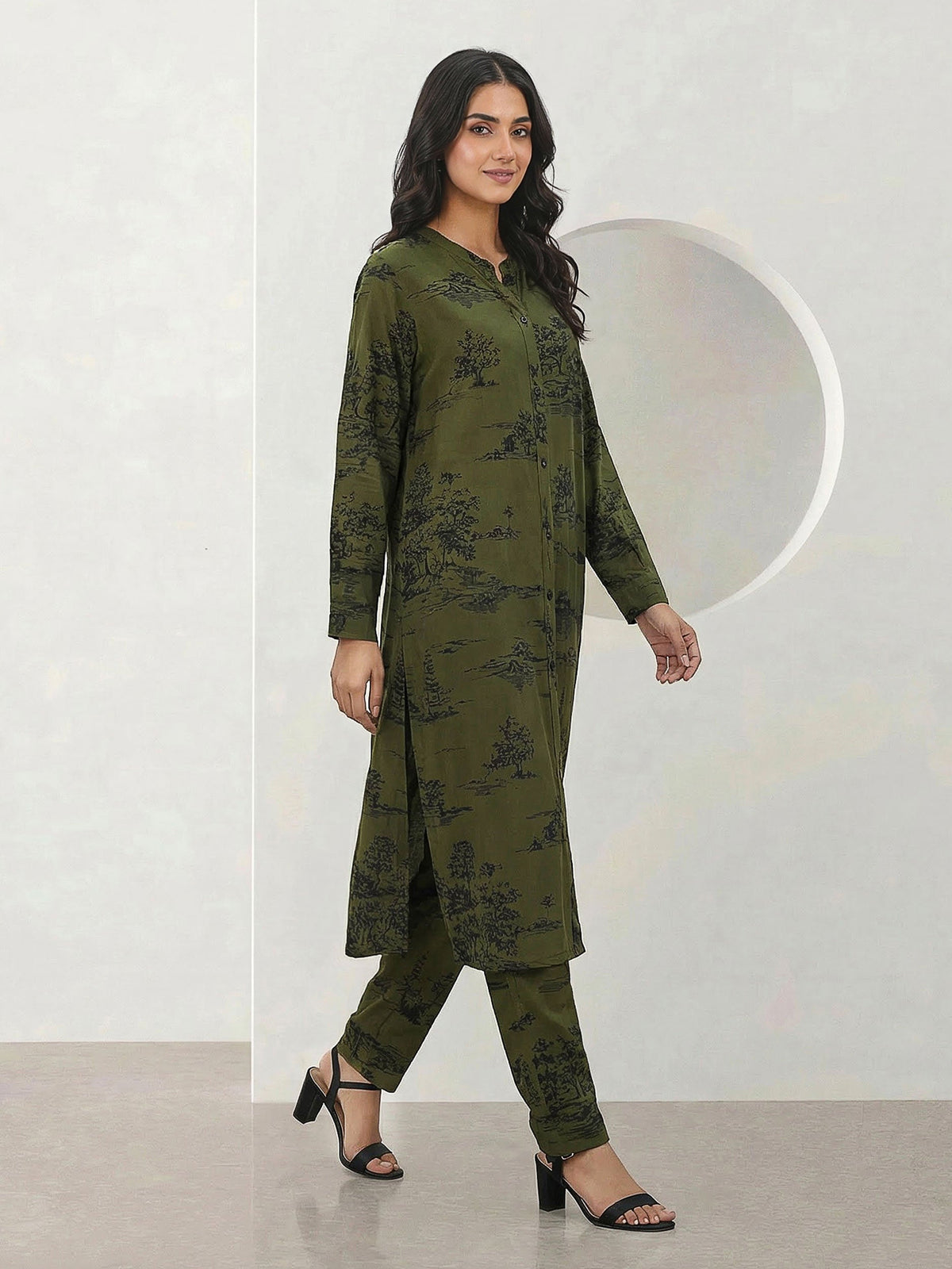2 Piece Viscose Suit (Pret)