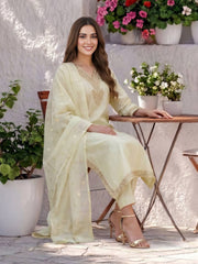 3 Piece Lawn Missouri Suit- Embroidered (Pret)