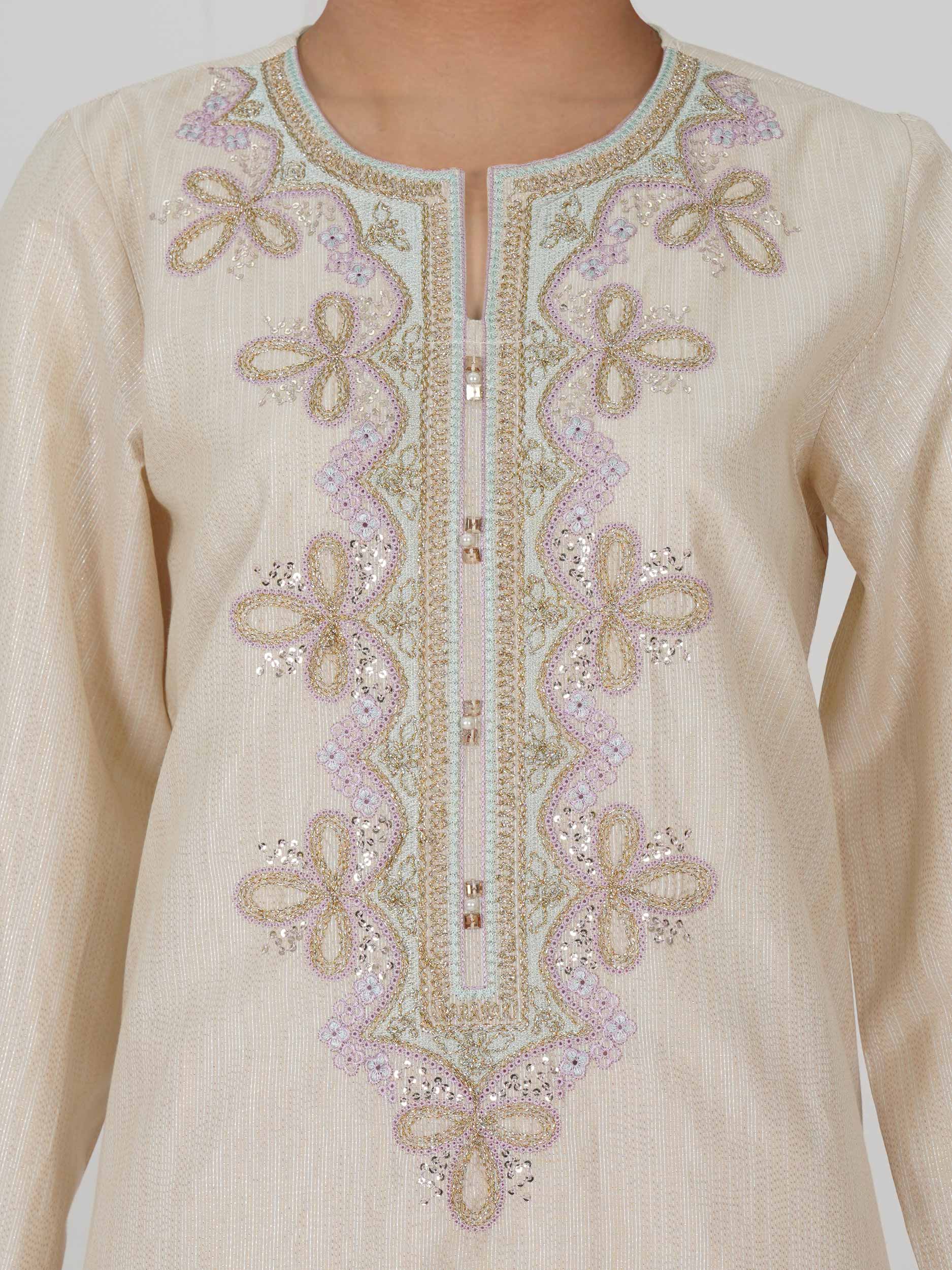 3 Piece Lawn Missouri Suit- Embroidered (Pret)