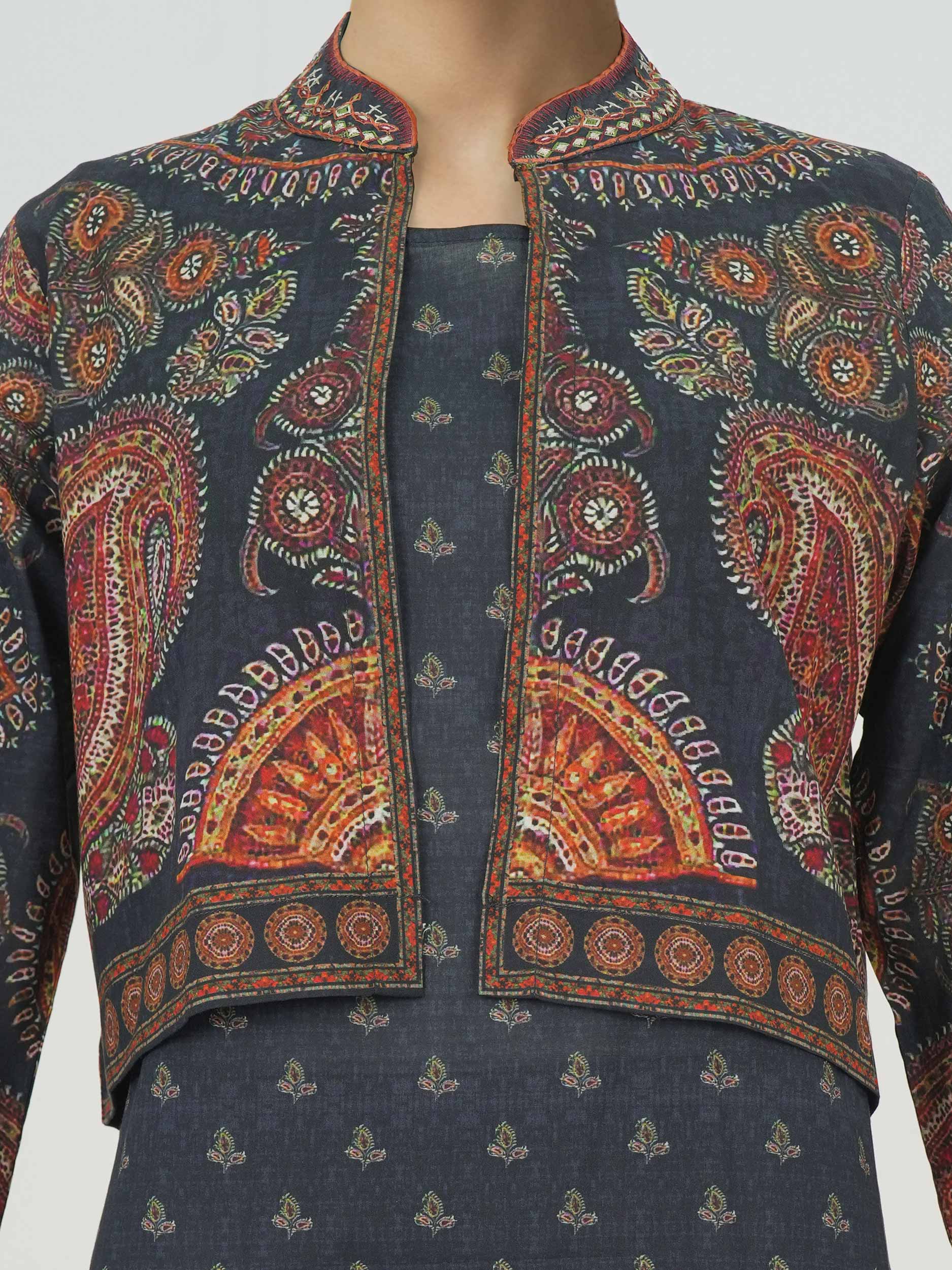 2 Piece Lawn Suit- Embroidered (Pret)