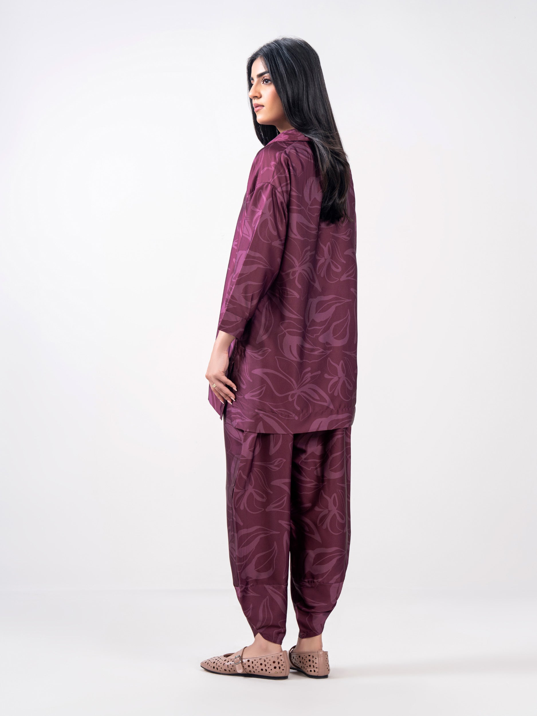2 Piece Silk Suit (Pret)