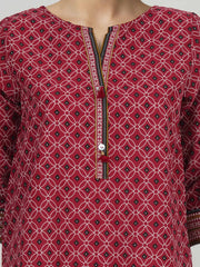 2 Piece Lawn Slub Suit (Pret)