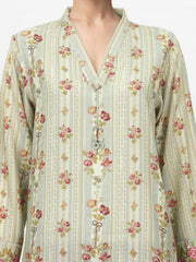 2 Piece Viscose Suit- Embroidered (Pret)