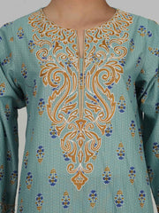 2 Piece Lawn Suit- Embroidered (Pret)