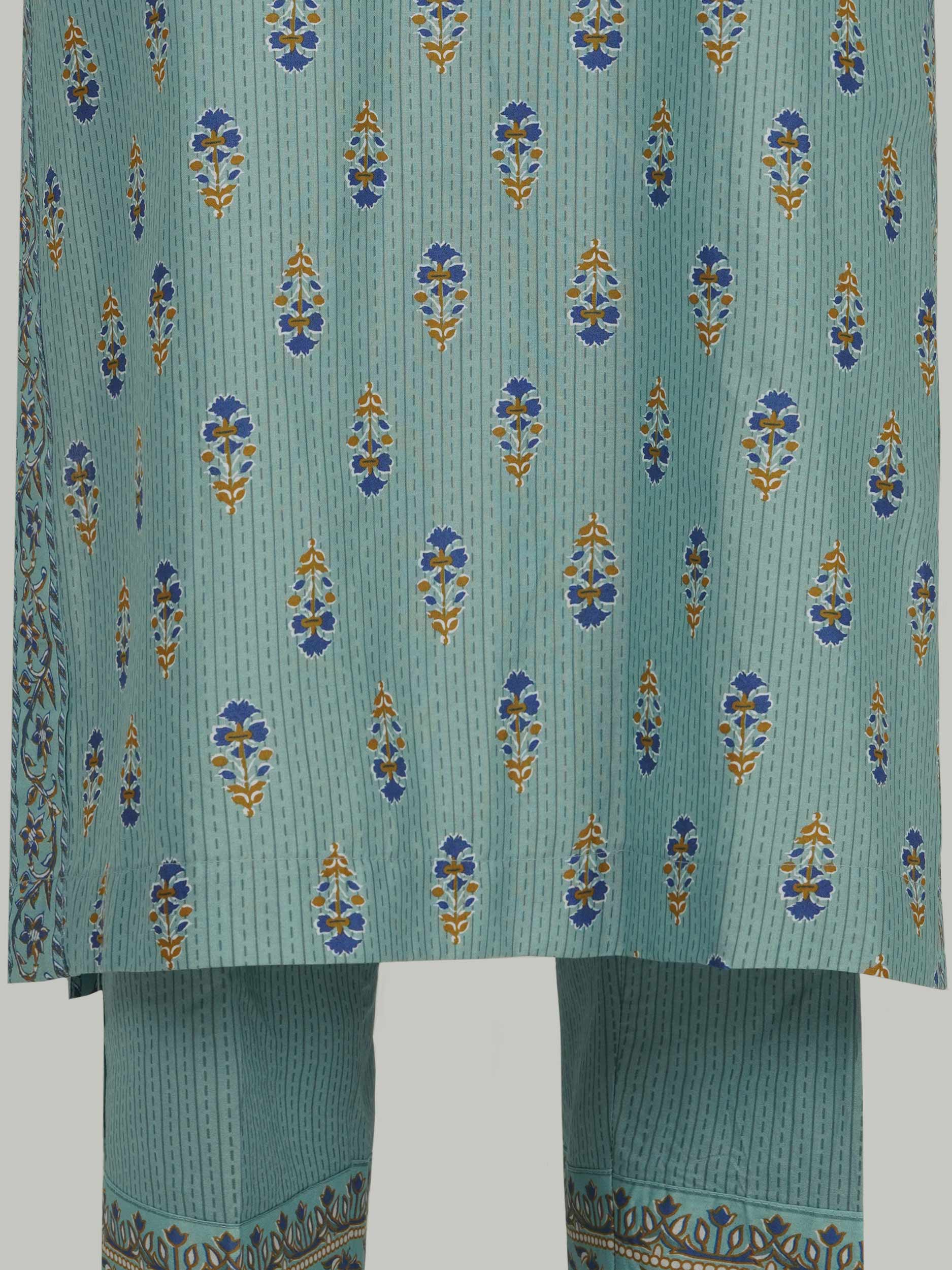 2 Piece Lawn Suit- Embroidered (Pret)