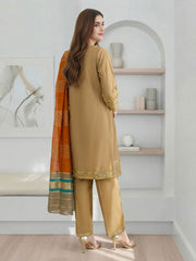 3 Piece Lawn Suit- Embroidered (Pret)