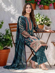 3 Piece Lawn Suit (Pret)