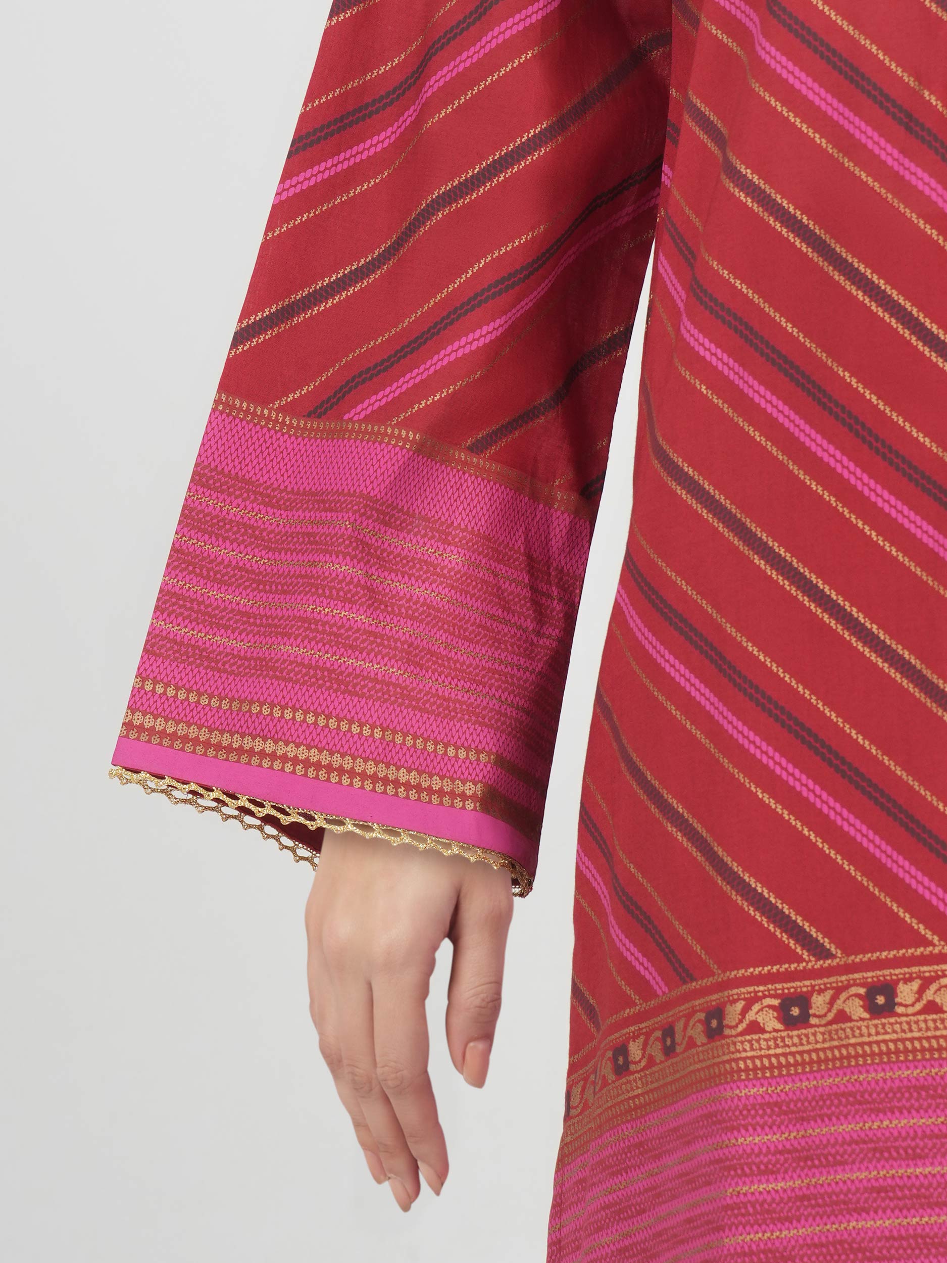 2 Piece Lawn Suit- Embroidered (Pret)