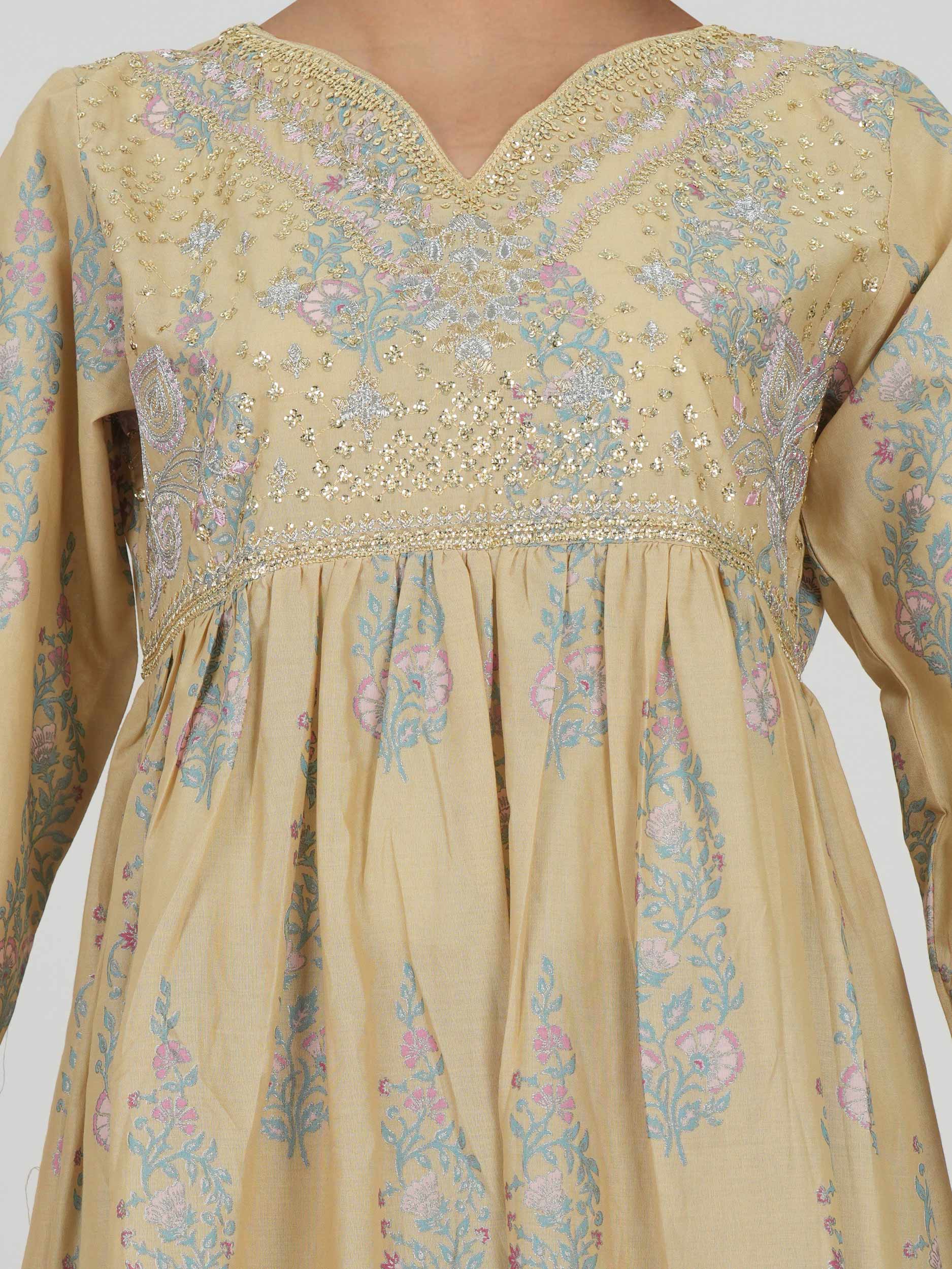 2 Piece Lawn Suit- Embroidered (Pret)