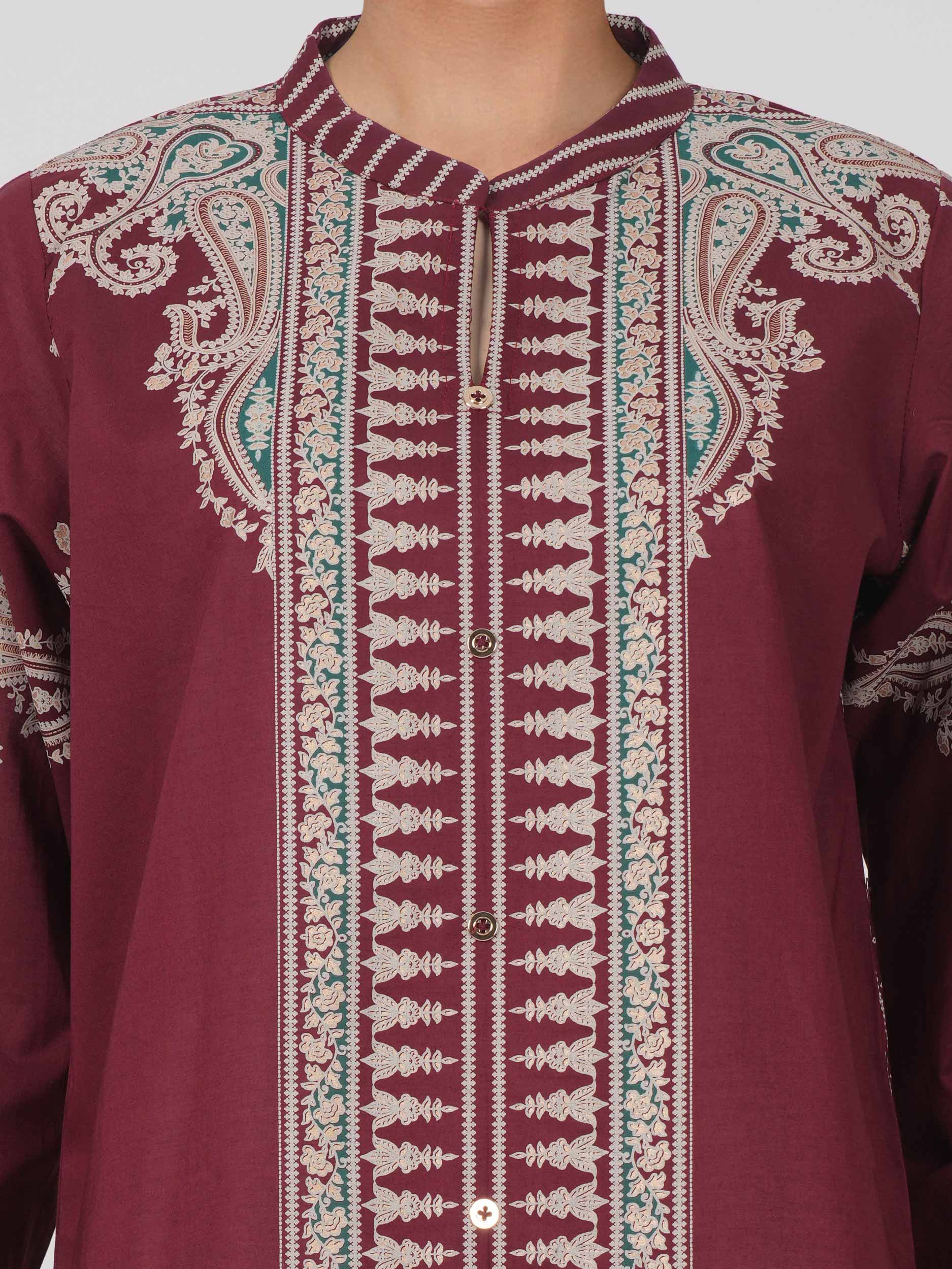2 Piece Lawn Suit (Pret)