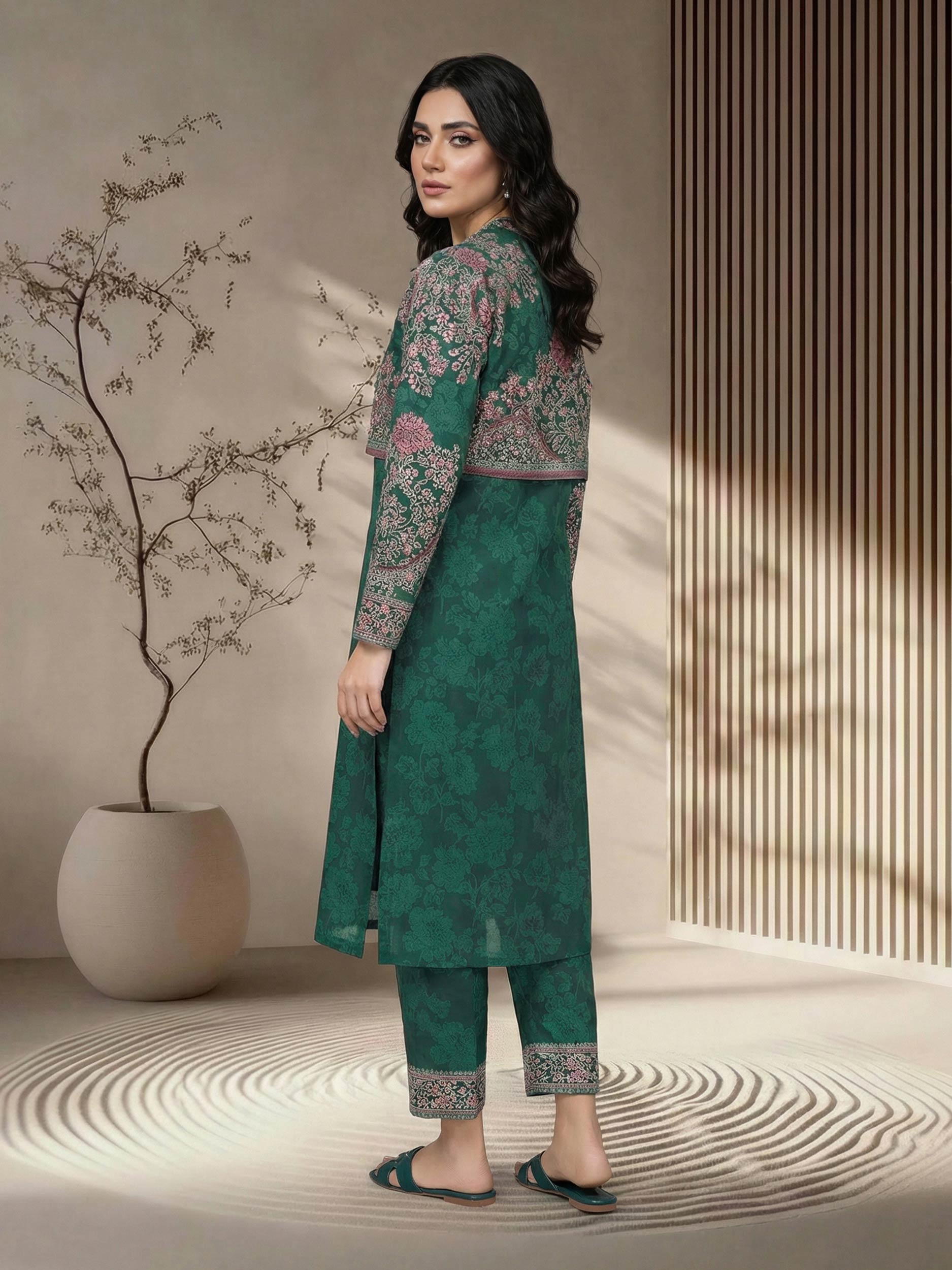 2 Piece Lawn Suit (Pret)