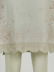 3 Piece Dobby Suit- Embroidered (Pret)