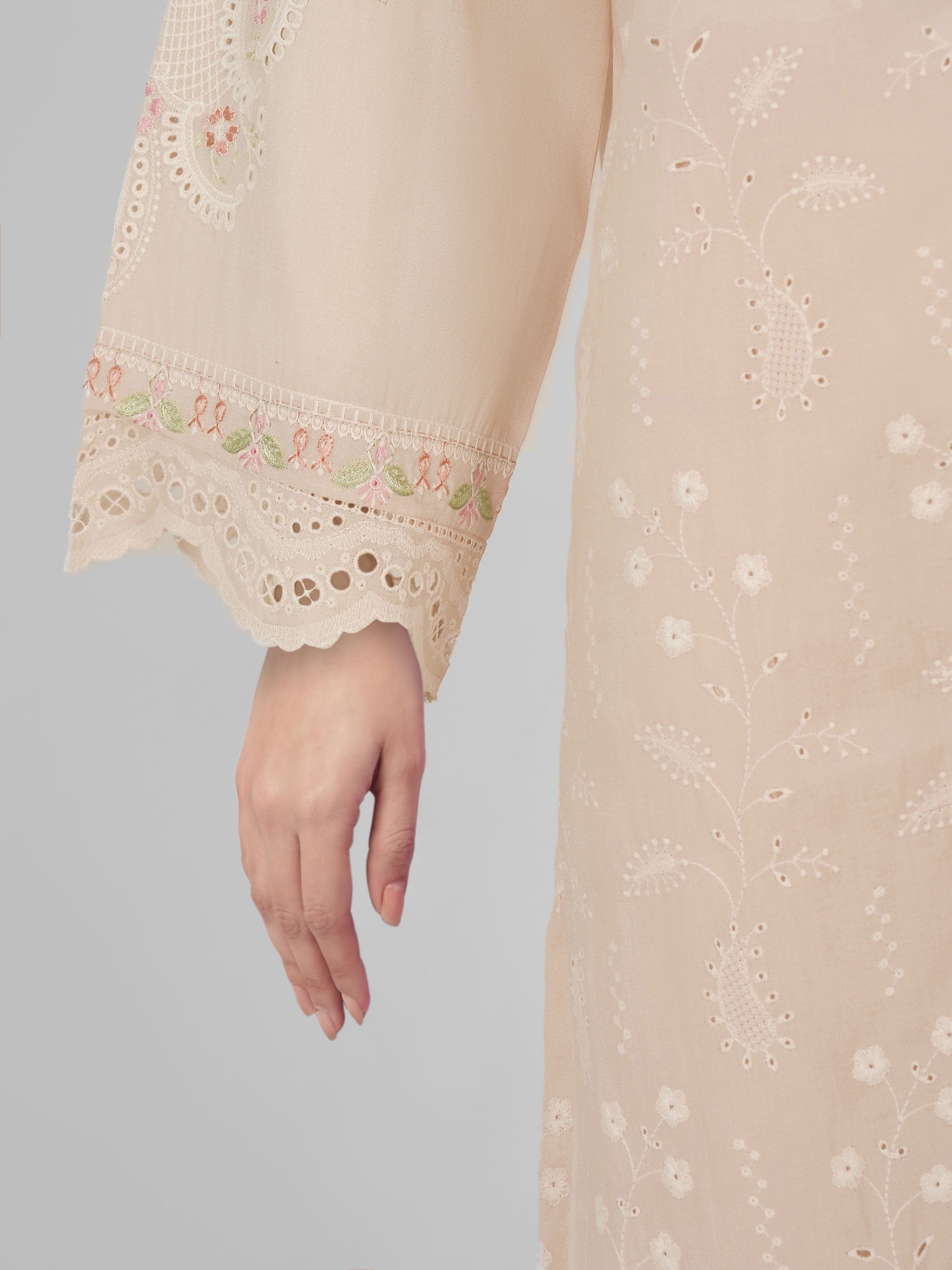 3 Piece Lawn Missouri Suit- Embroidered (Pret)