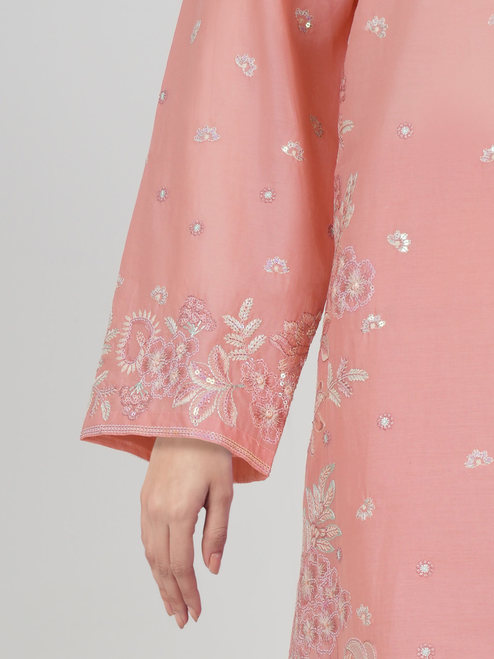 3 Piece Lawn Suit- Embroidered (Pret)