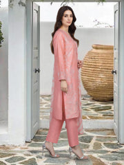 3 Piece Lawn Suit- Embroidered (Pret)