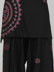 2 Piece Viscose Suit- Embroidered (Pret)
