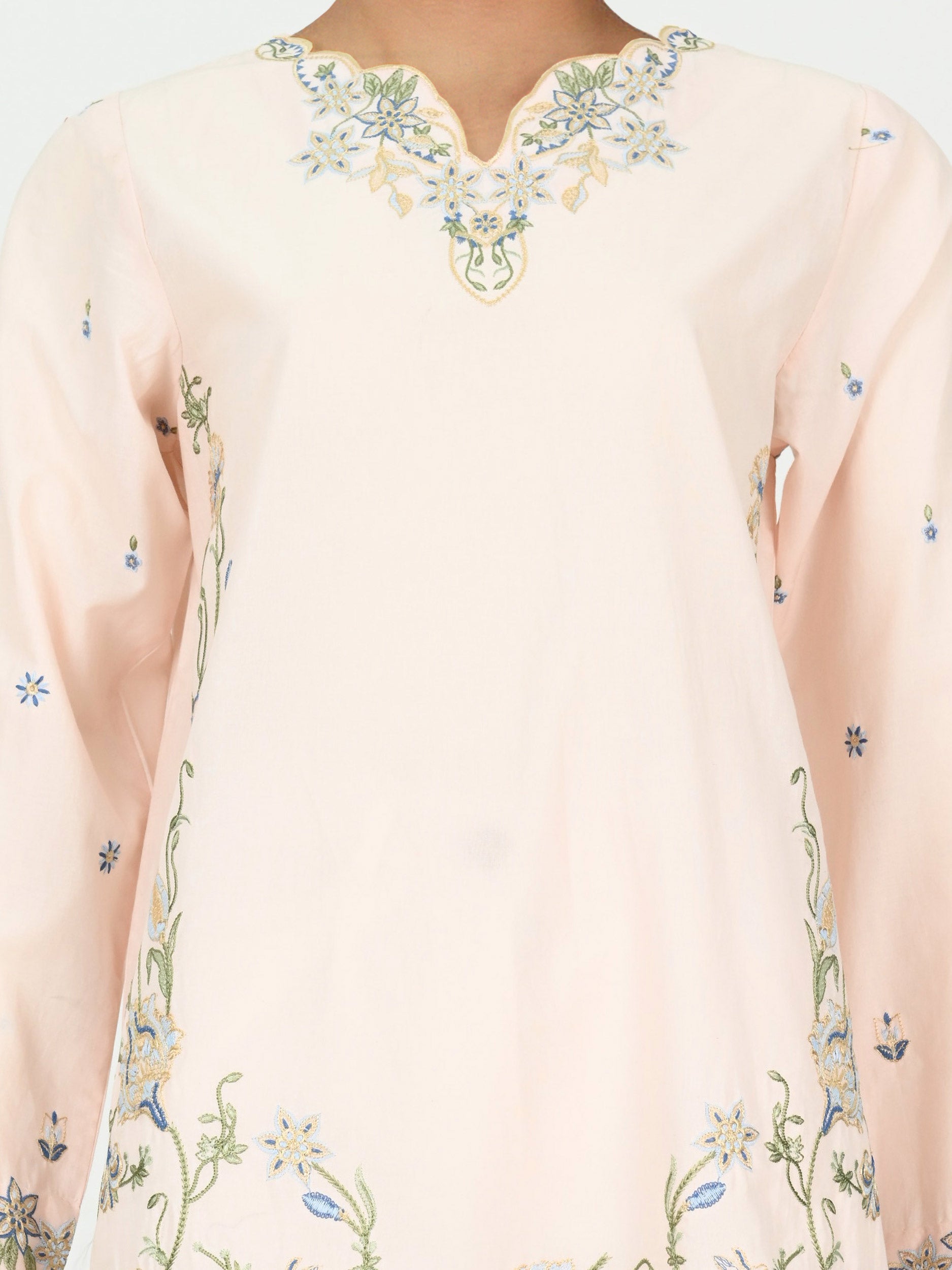 Lawn Kurti- Embroidered (Pret)