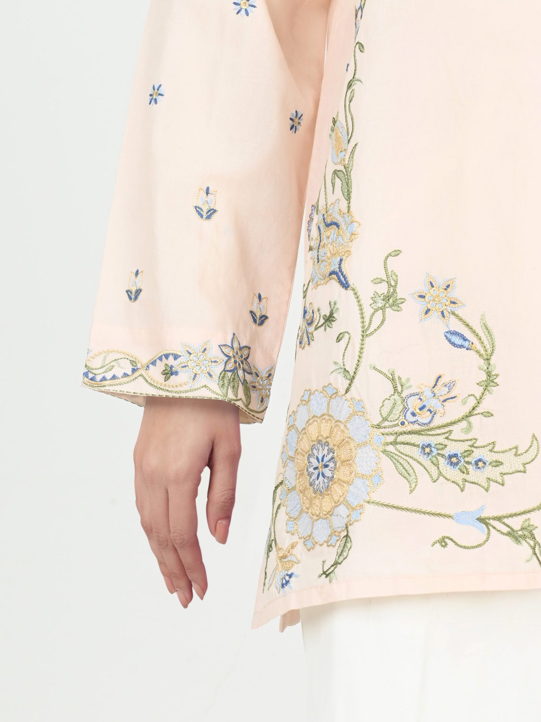 Lawn Kurti- Embroidered (Pret)