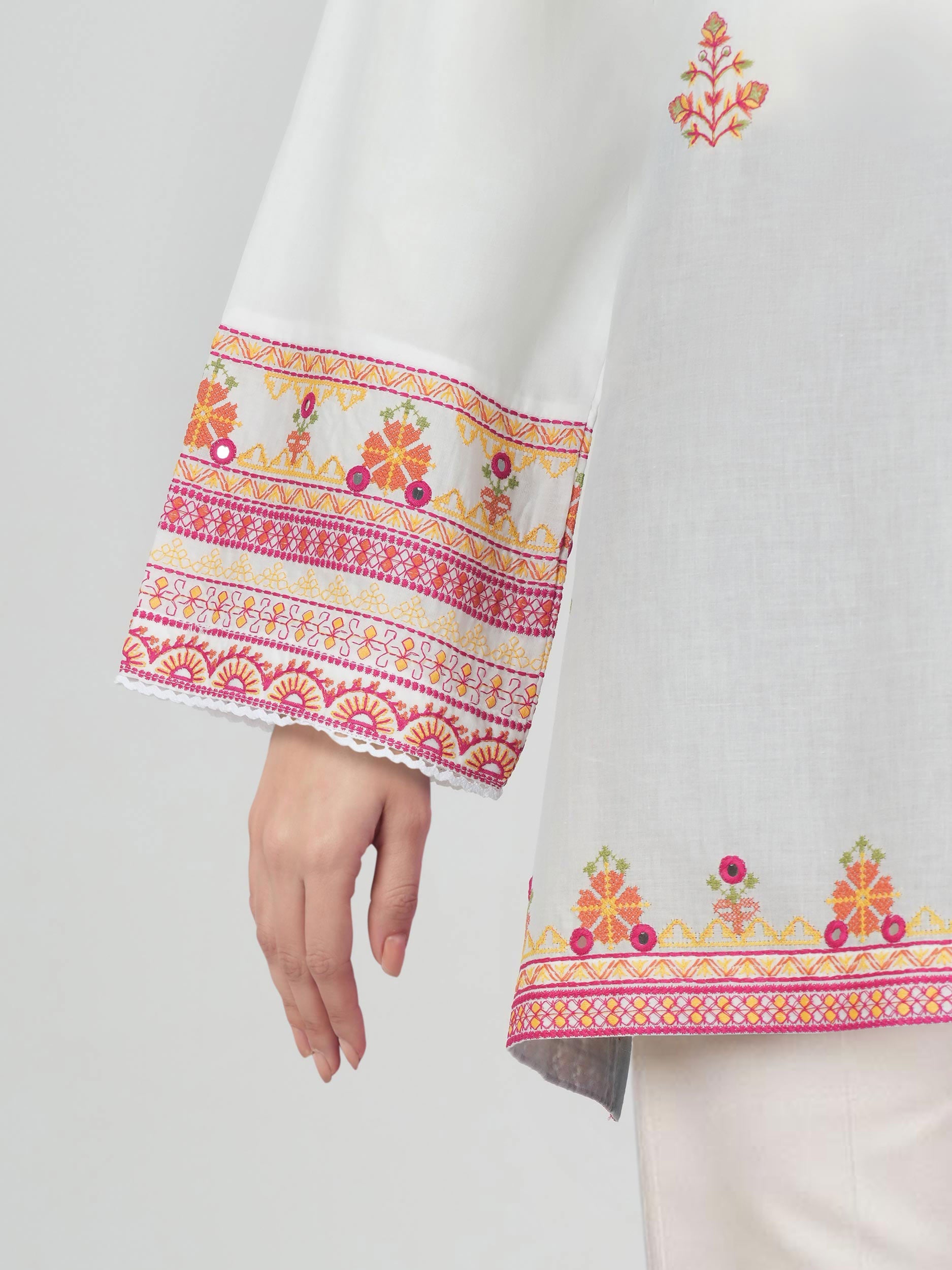 Lawn Kurti- Embroidered (Pret)