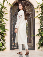 2 Piece Lawn Texture Suit- Embroidered (Pret)