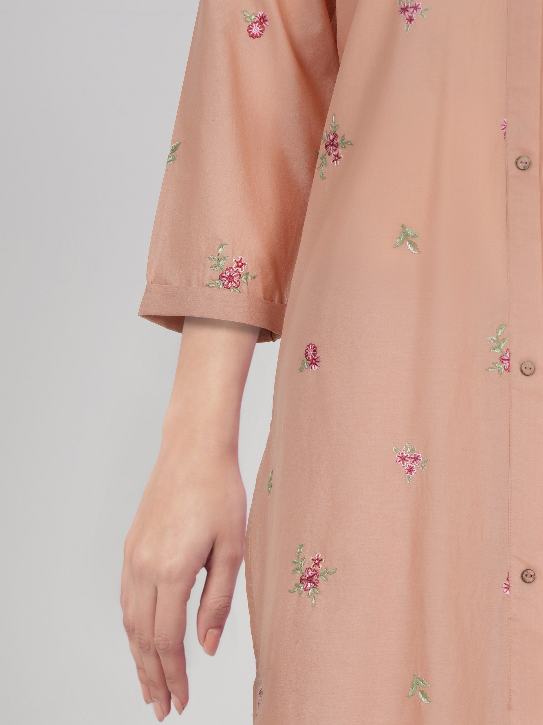 2 Piece Lawn Suit- Embroidered (Pret)
