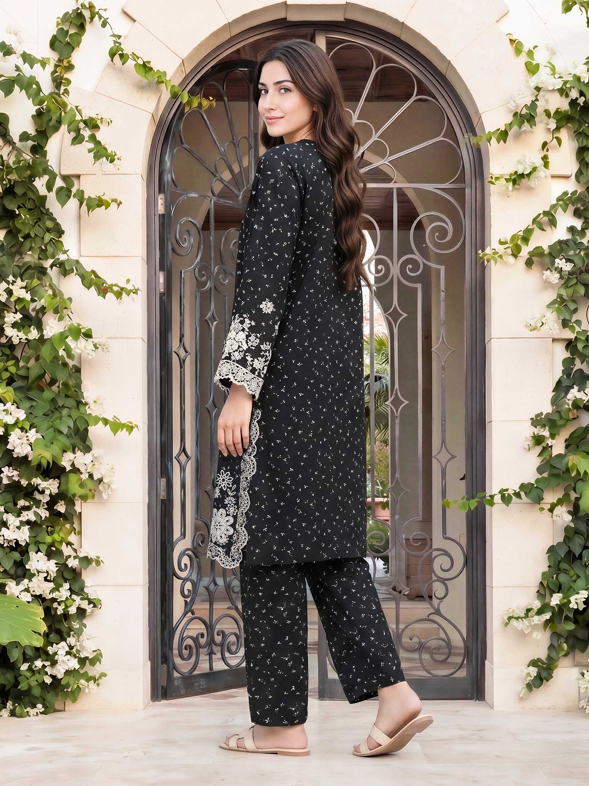 2 Piece Grip Suit- Embroidered (Pret)