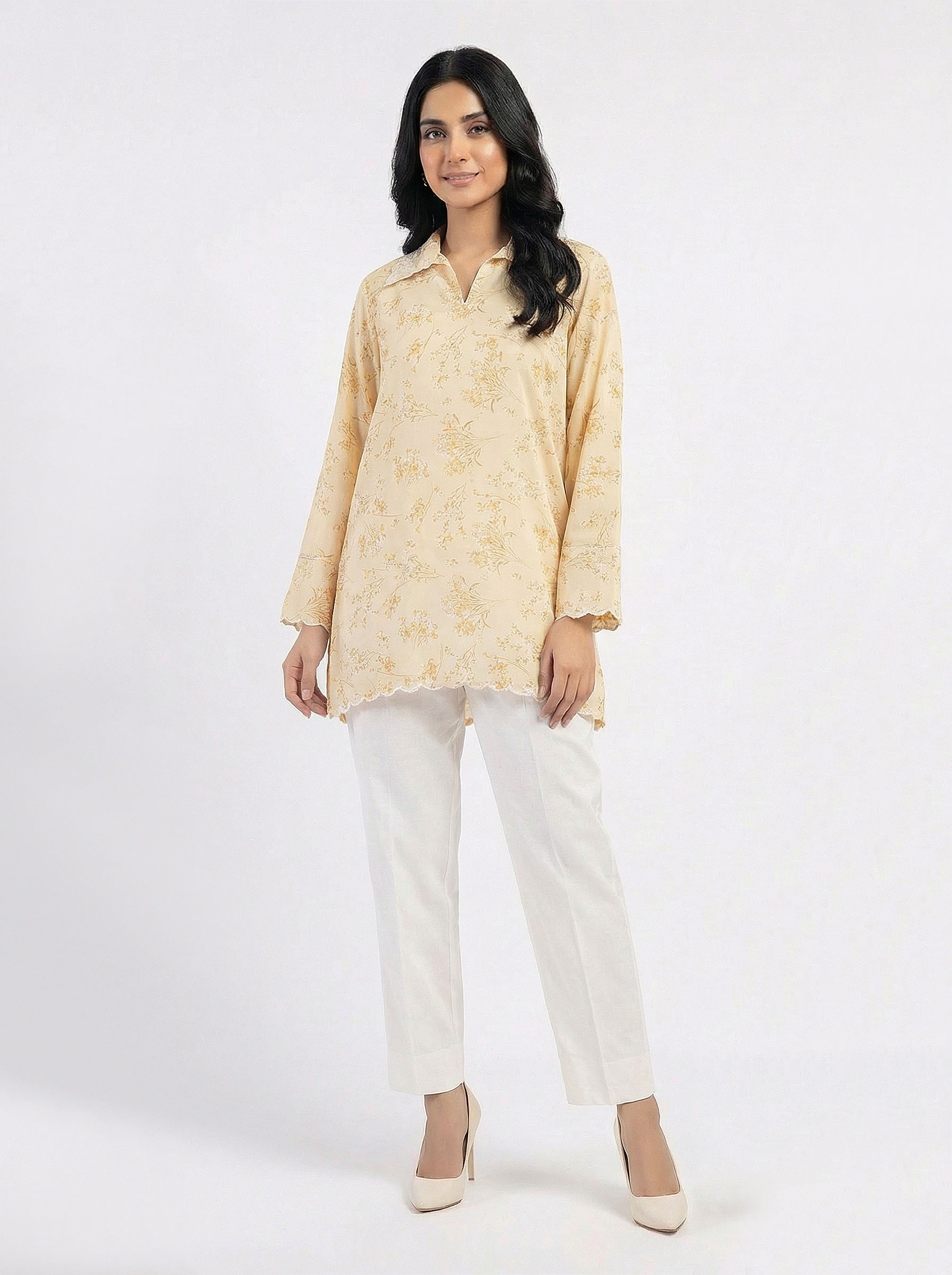 Grip Kurti-Embroidered (Pret)