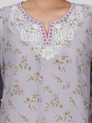 Viscose Kurti- Embroidered (Pret)