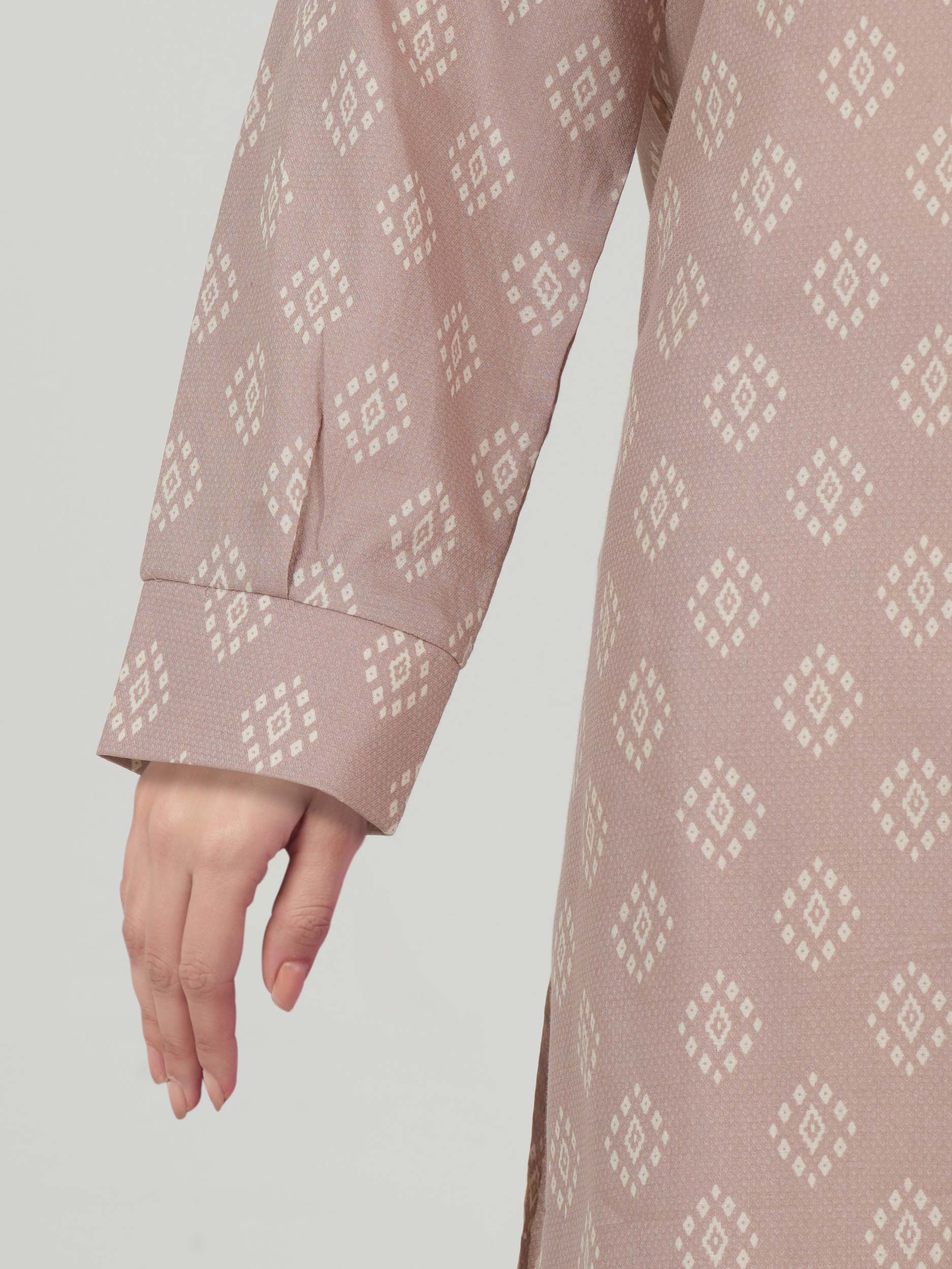 Lawn Texture Shirt- Embroidered (Pret)