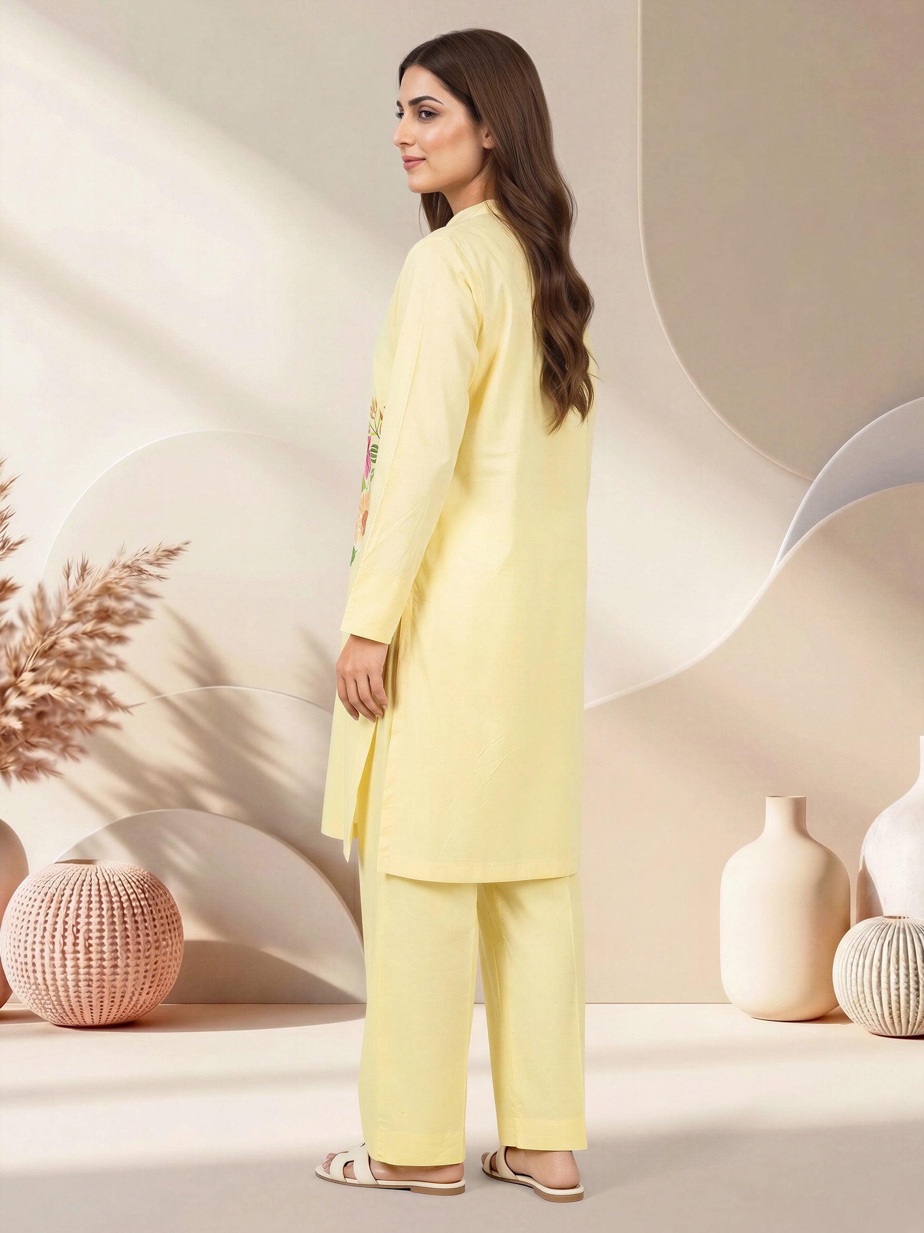 2 Piece Lawn Suit (Pret)
