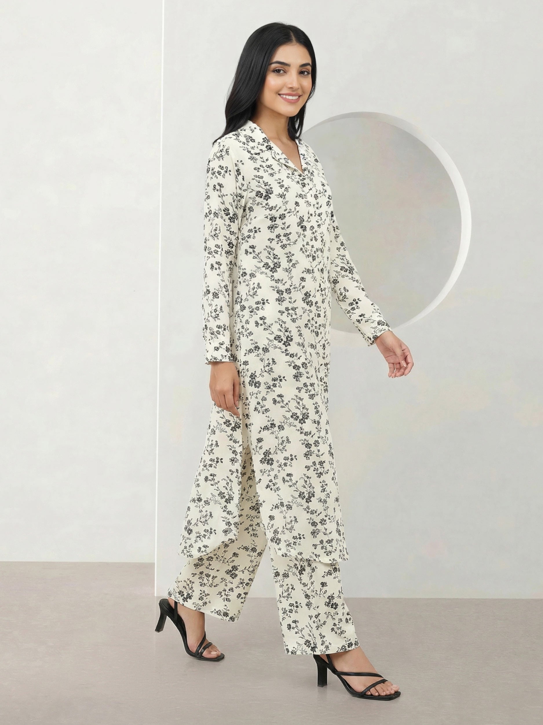 2 Piece Silk Suit (Pret)