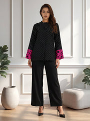 Silk Kurti-Embroidered (Pret)