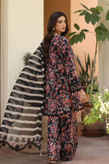 3-PC Stitched Embroidered  Lawn  SLC27-12P