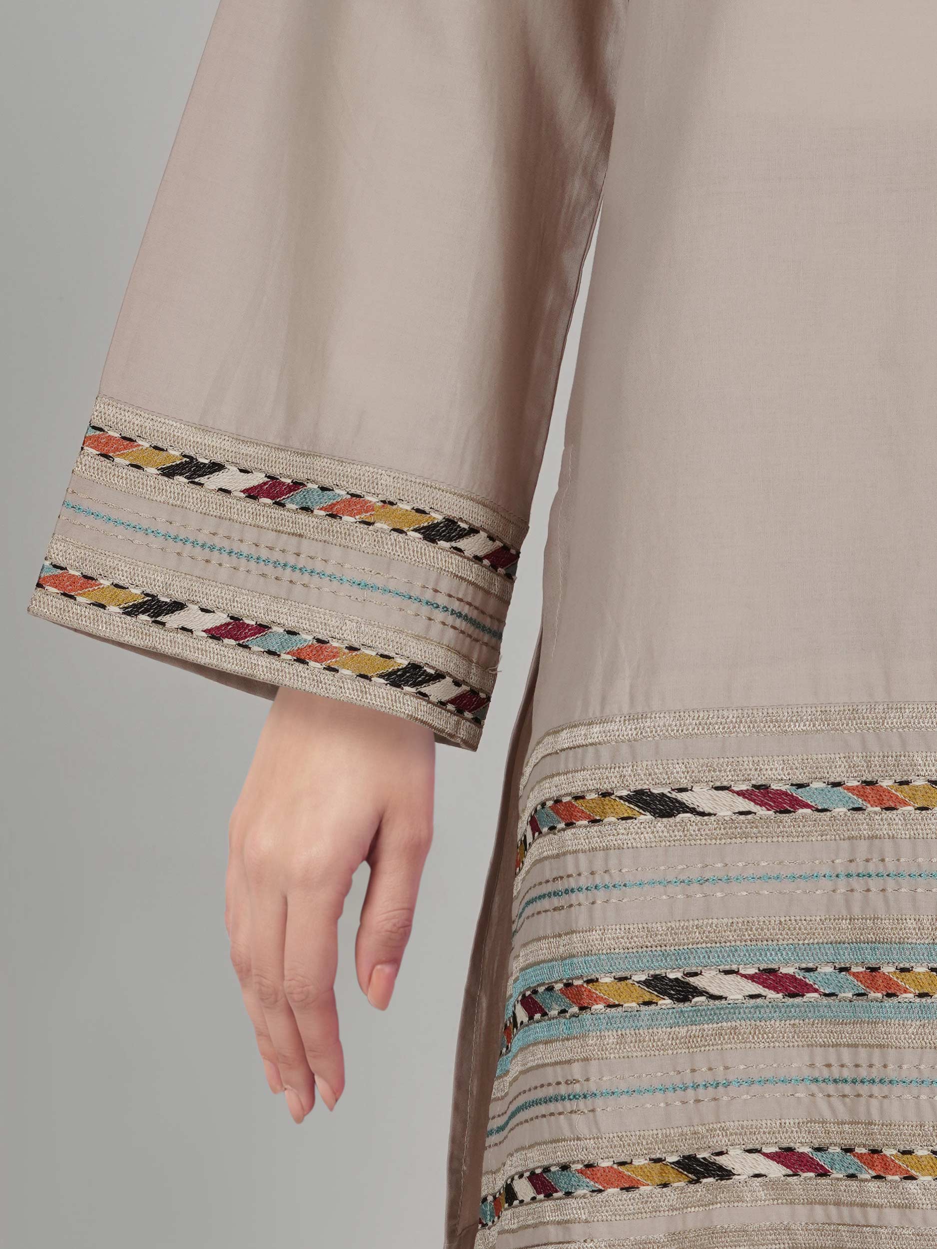2 Piece Lawn Suit- Embroidered (Pret)