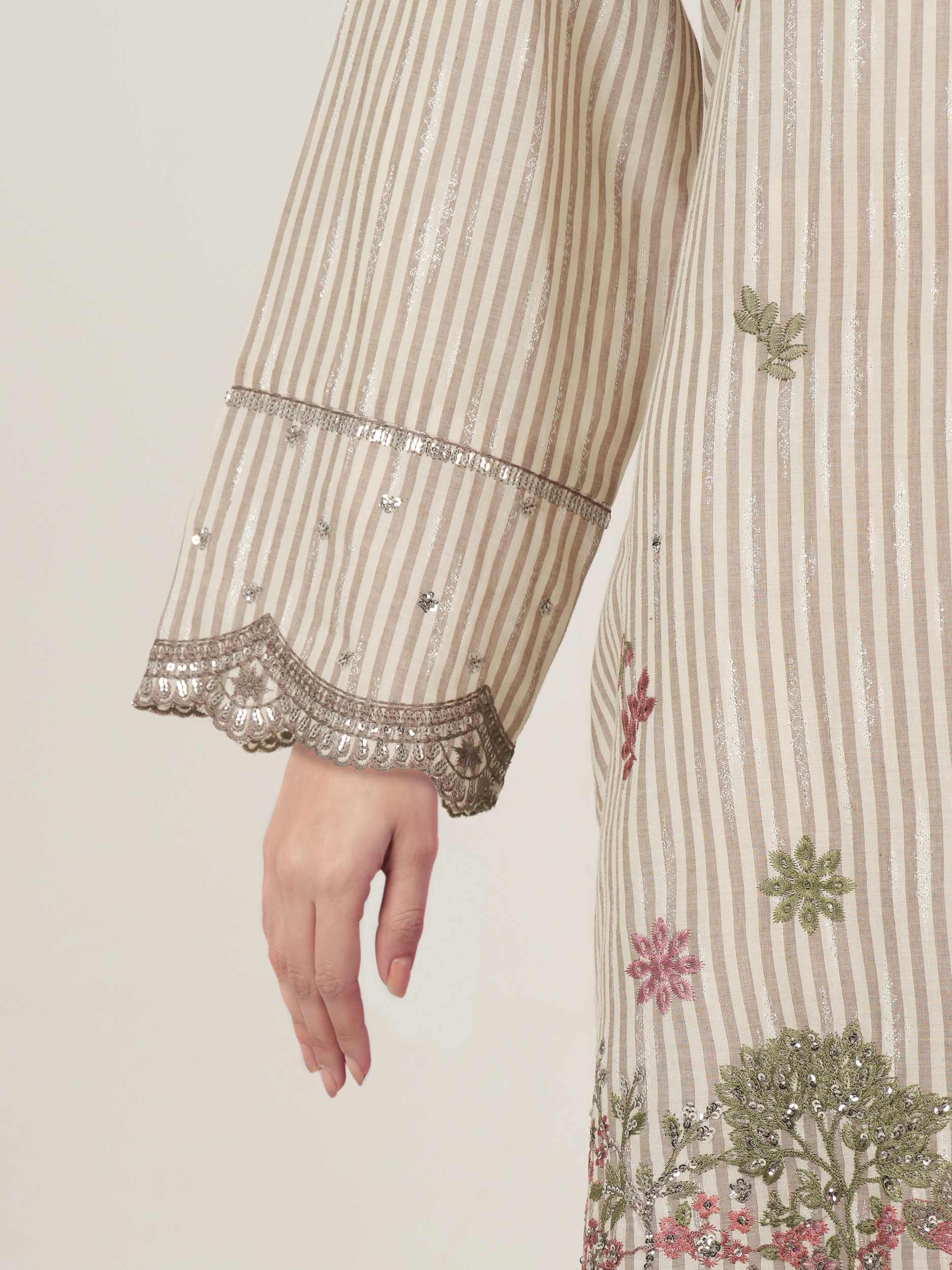 3 Piece Lawn Missouri Suit- Embroidered (Pret)