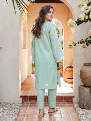 2 Piece Yarn Dyed Suit- Embroidered (Pret)