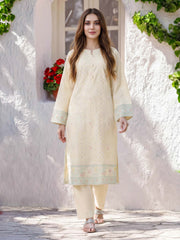 2 Piece Lawn Suit- Embroidered (Pret)