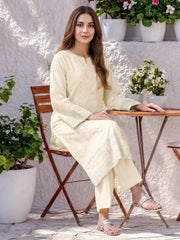 2 Piece Lawn Suit- Embroidered (Pret)