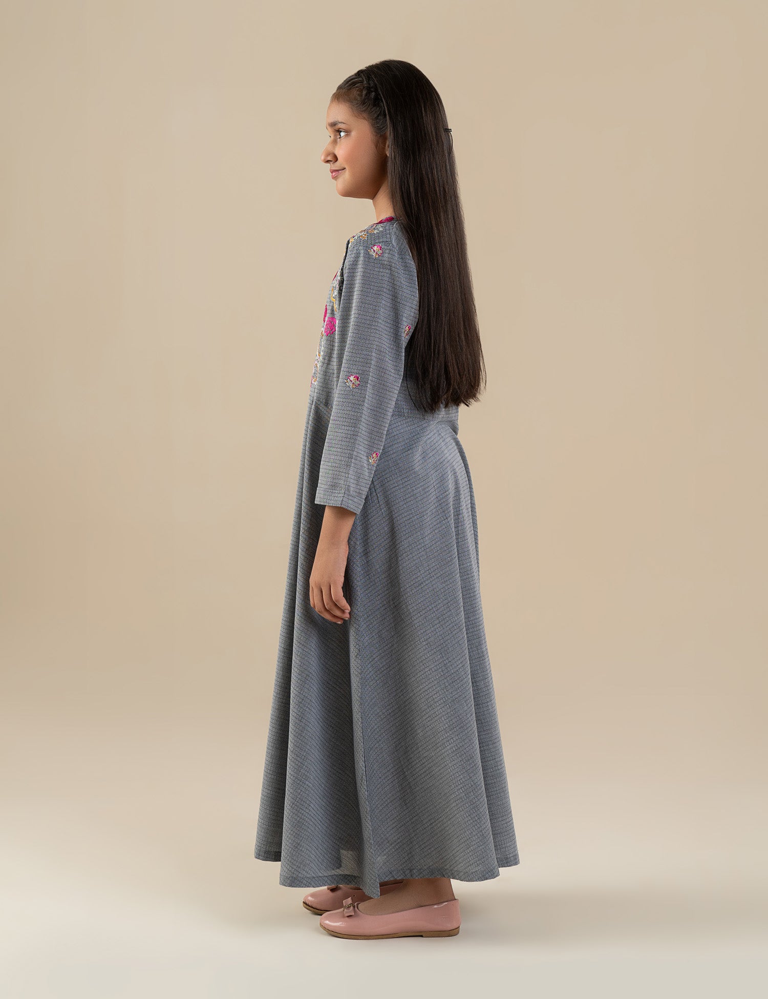 EMBROIDERED DRESS
