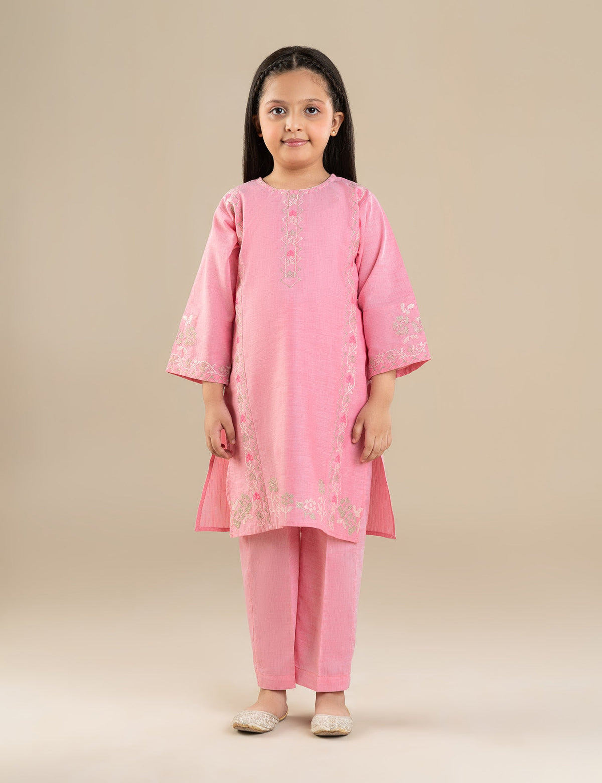 2 PIECE TILLA EMBROIDERED SUIT