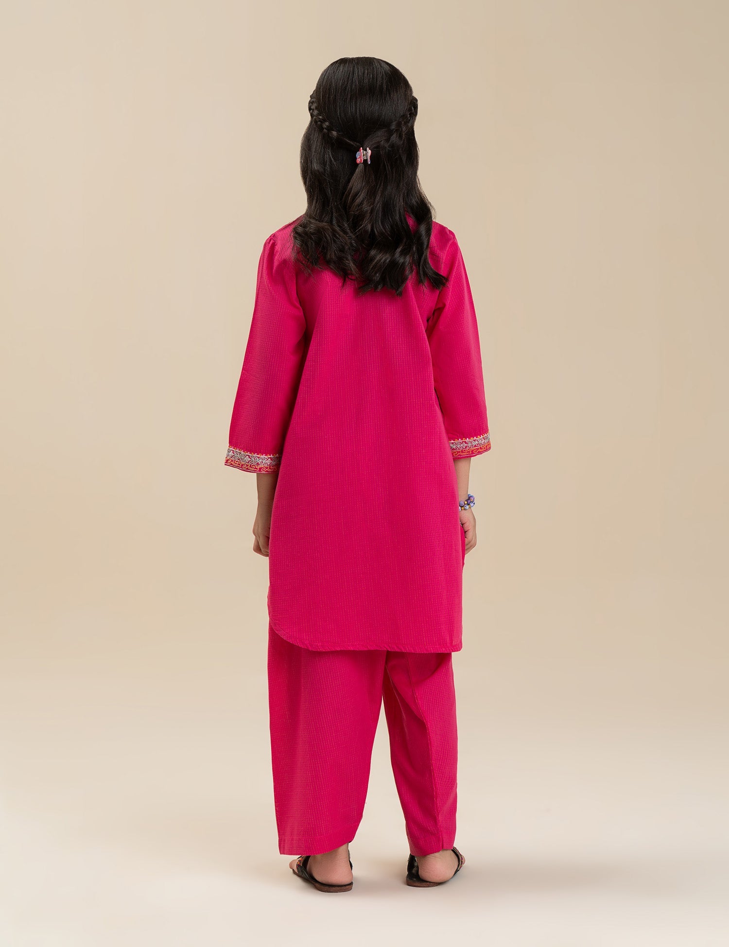 2 PIECE STYLISH EMBROIDERED SUIT