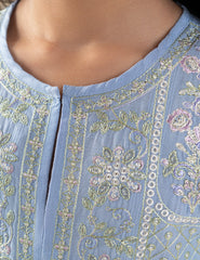 EMBROIDERED DRESS