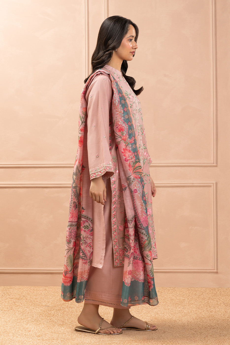 3 PIECE EMBROIDERED MISSOURI SUIT (HIGH CASUAL)